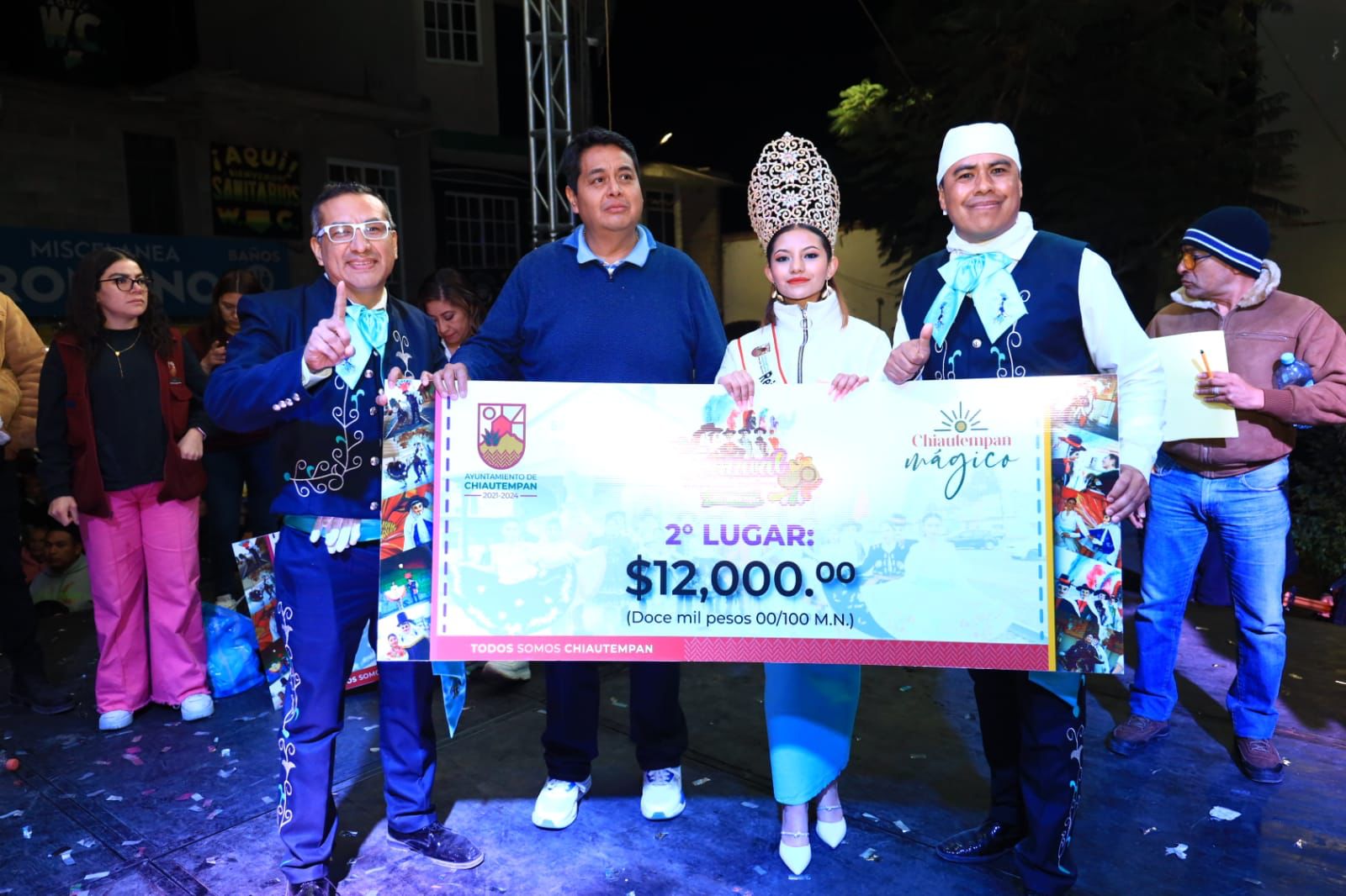 Un éxito total el gran concurso de camadas 'Traspasando Fronteras' en Chiautempan